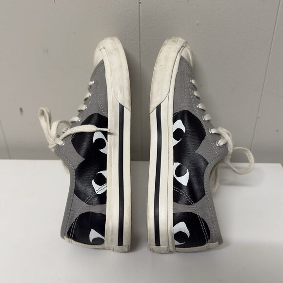 Converse Comme des Garçons PLAY x Jack Purcell Drizzle Black Men 6 Women 7.5 GUC - Picture 8 of 11